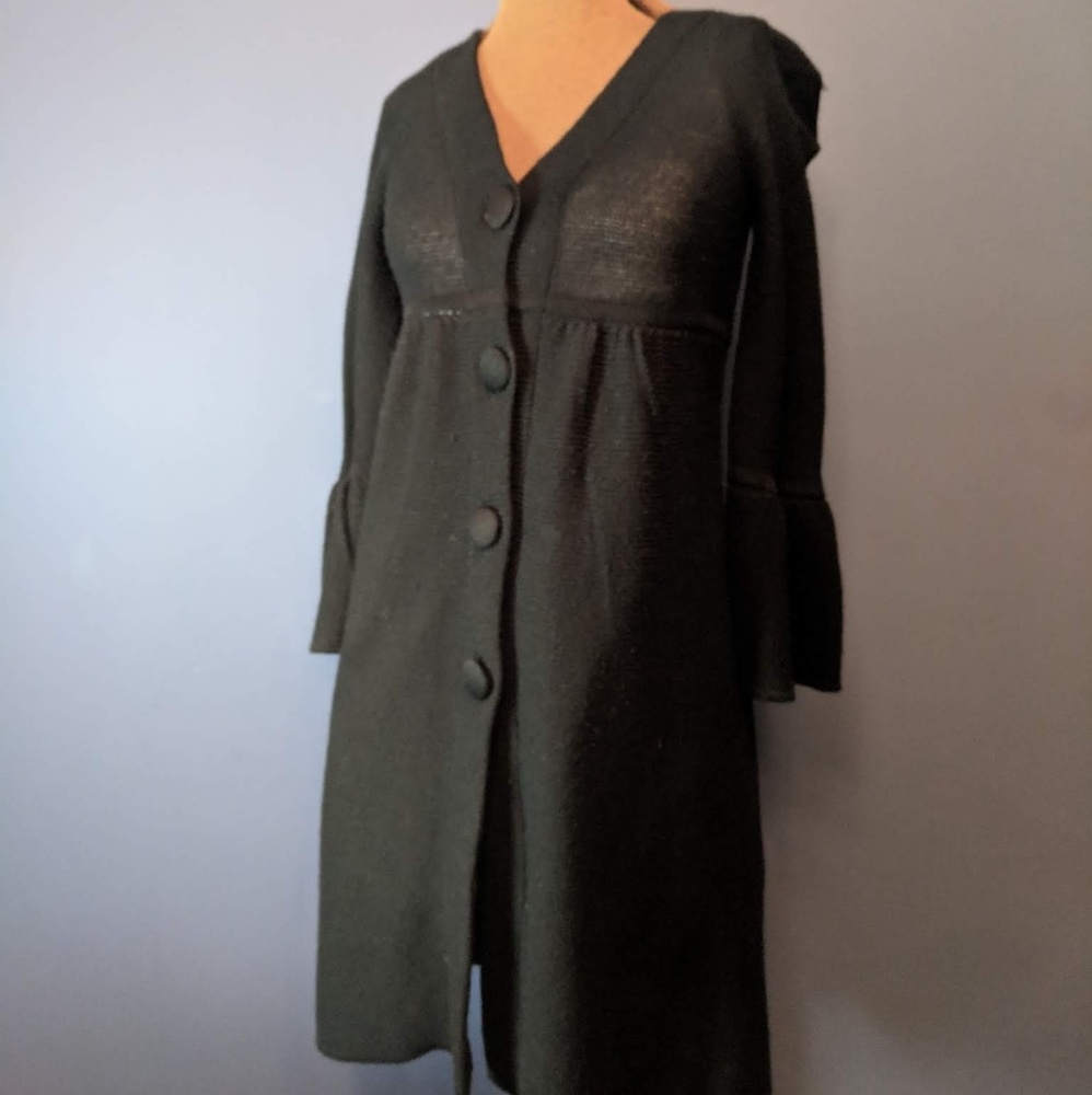 Long A.B.S. drapey button down cardigan